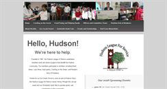 Desktop Screenshot of hudsonleagueforservice.org